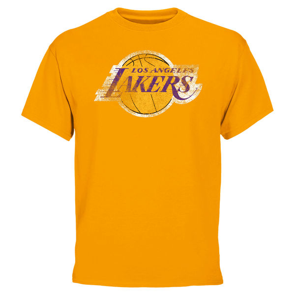 NBA Men Los Angeles Lakers Big Tall Team TShirt Gold